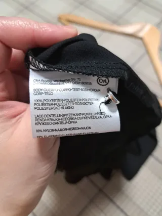 Blusa negra talla 44