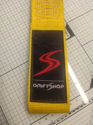 Correa de remolque Driftshop amarilla