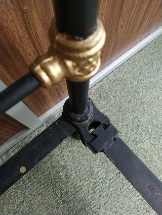 2 Camas Hierro Forjado Negro/Dorado