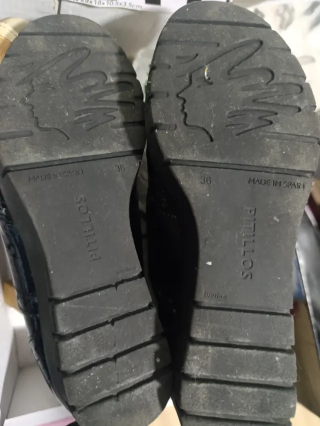 Zapatos Pitillo Negros