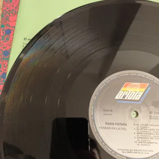 LP Vinilo Radio Futura - Veneno en la Piel
