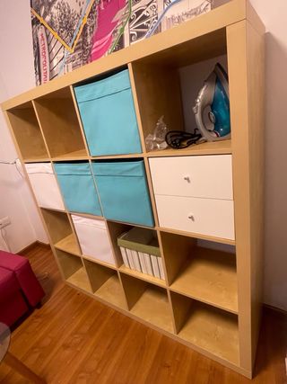 Estantería Kallax Roble