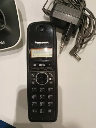 Telefono Cordless Panasonic KX-TG1611 Nero