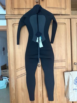 Traje neopreno Roxy negro y turquesa talla 4