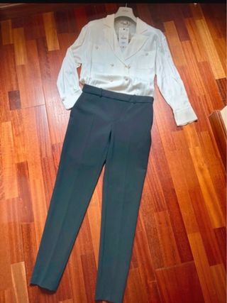 Mono Traje Zara Negro