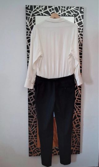 Mono Traje Zara Negro