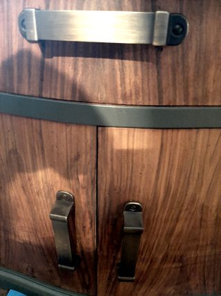 Mesilla vintage restaurada madera maciza