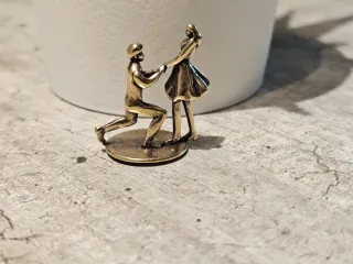 Statuetta coppia Mi vuoi sposare?