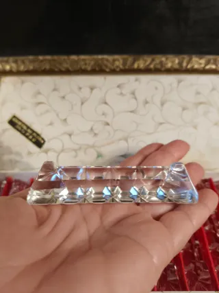 12 poggia coltelli in cristallo