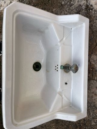 Lavamanos Vintage Porcelana Blanco