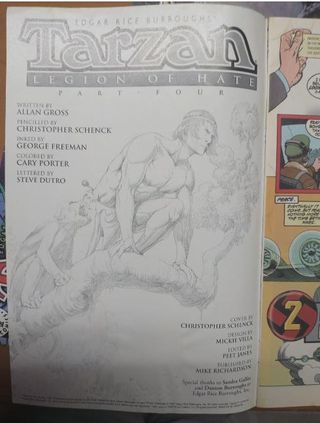 COMIC - TARZAN DARK HOUSE - INGLES SEIS NUMEROS