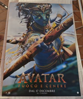 Poster Ufficiale Avatar Fuoco e Cenere