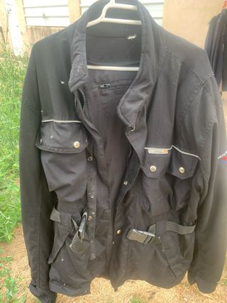 Chaqueta Moto Scotchlite 3M Negra