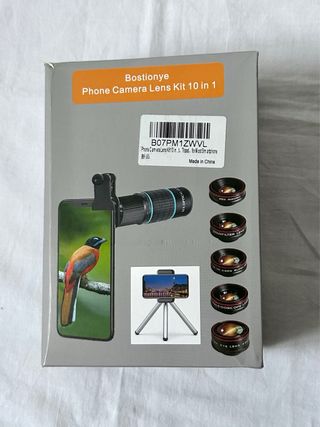 Lente para iPhone con trípode