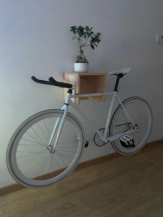 Bicicleta Fixie Blanca