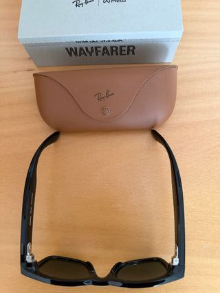 Gafas Ray-Ban Meta Wayfarer Negras. 1ª Generación