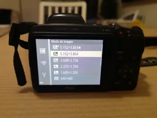 Cámara Nikon Coolpix L340 Negra