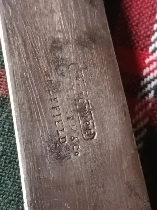 2 Coltelli Antichi Argento placcati