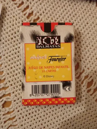 Baraja Cartas 101 Dálmatas Disney 1997
