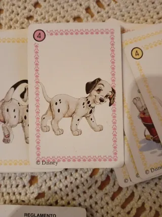 Baraja Cartas 101 Dálmatas Disney 1997