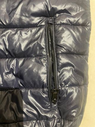 Chaleco acolchado hombre azul