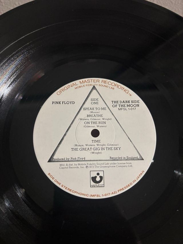 Pink Floyd  - The Dark Side of the Moon MOFI Vinyl
