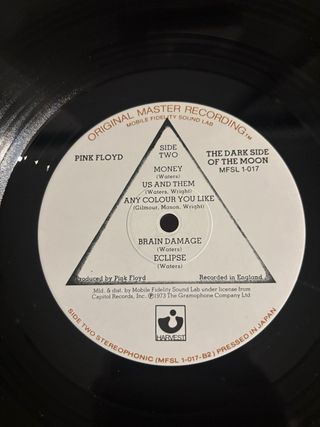 Pink Floyd  - The Dark Side of the Moon MOFI Vinyl