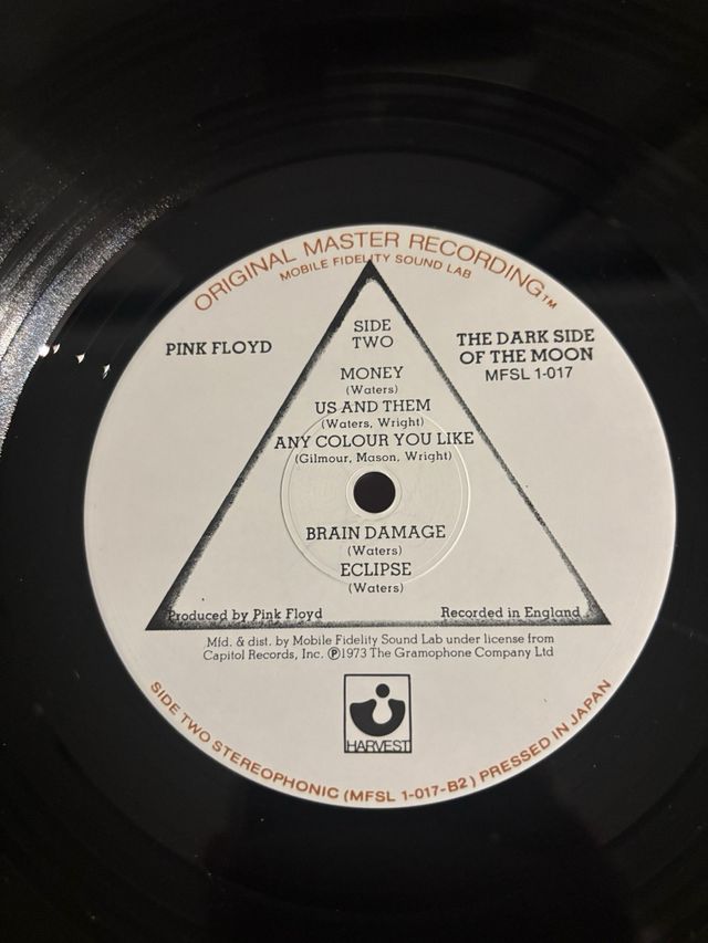 Pink Floyd  - The Dark Side of the Moon MOFI Vinyl
