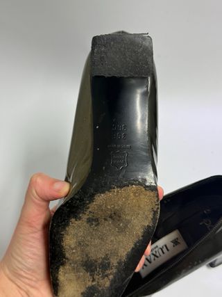 Tacones LUXAX verdes talla 37