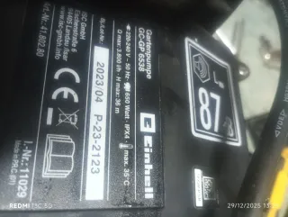 Bomba de agua Einhell GC-GP 653