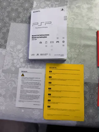 Manuales PSP Sony