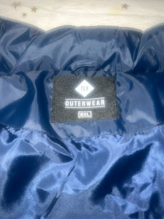 Campera Tex Azul Talle 6XL