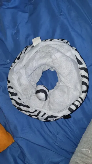 Tunnel per gatti Lovedi' fantasia zebra