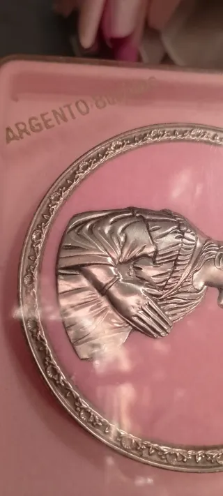 Medaglia votiva anni '60