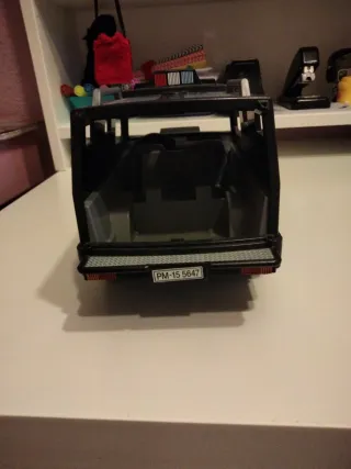 Coche Policía Playmobil Negro