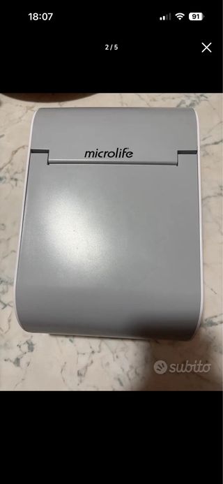 Microlife NEB 10 Aerosolterapia Doccia Nasale