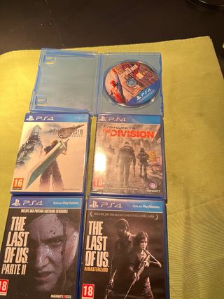 Lote 4 Juegos PS4: