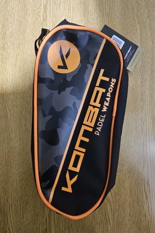 Neceser Padel Kombat Negro Naranja