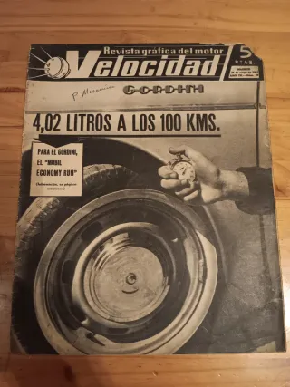 Lote 9 revistas "Velocidad"