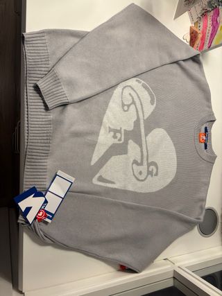 Jersey GODS Corazón Roto Gris Talla M