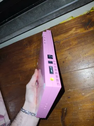 Ps2 Slim Rosa con Scatola e Accessori