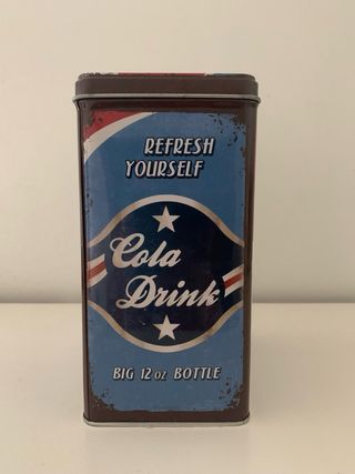 Caja de lata vintage Have a Cola!
