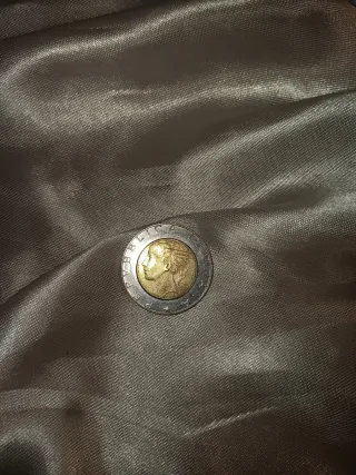 Moneda italiana 500 Liras