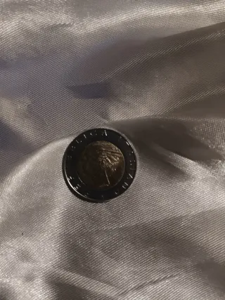 Moneda italiana 500 Liras