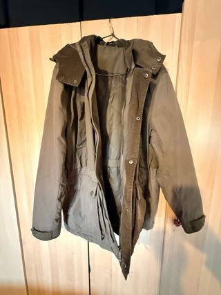 Abrigo verde militar