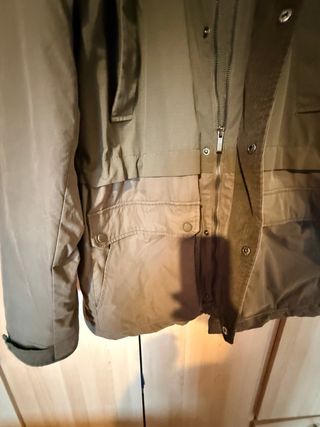 Abrigo verde militar