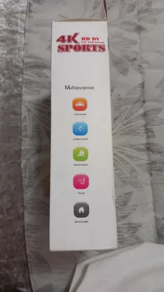 Cámara Go pro 4K Ultra HD + 2 targetas de memoria