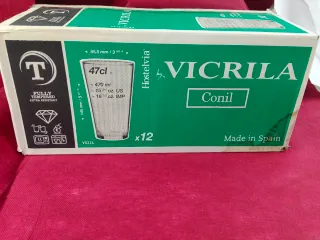 12 Bicchieri Birra Vicrila Conil 47cl