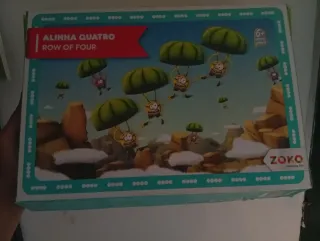 Jogo Alinha Quatro Zoko