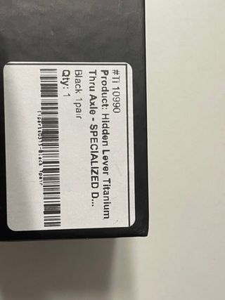 Eje Pasante Titanio pára Specialized tarmac 33 grs